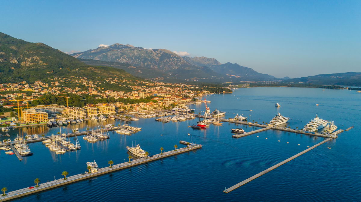 Porto Montenegro e Baia di Tivat